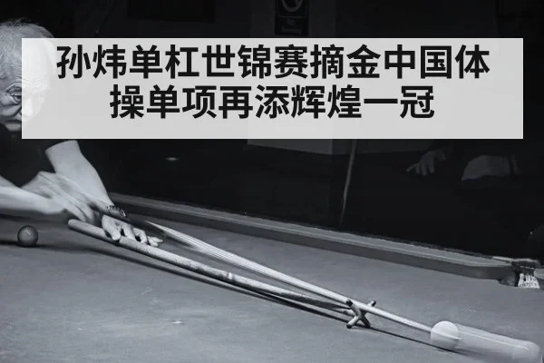 孙炜单杠世锦赛摘金中国体操单项再添辉煌一冠